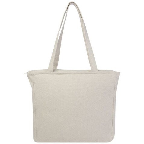 Weekender 500 g/m² Aware™ recycelte Tragetasche, Oatmeal bedrucken, Art.-Nr. 12071207