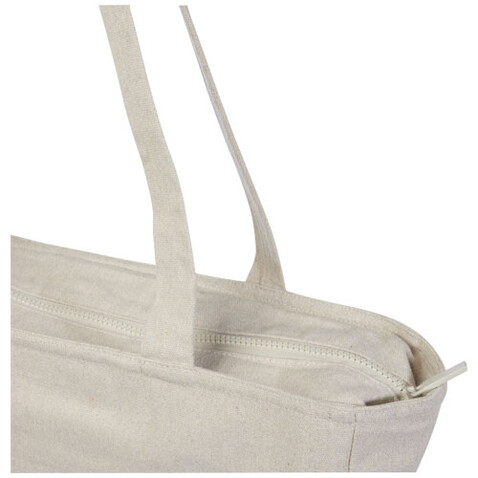 Weekender 500 g/m² Aware™ recycelte Tragetasche, Oatmeal bedrucken, Art.-Nr. 12071207
