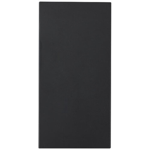 Connect 5000 mAh Powerbank aus recyceltem Aluminium, schwarz bedrucken, Art.-Nr. 12434990