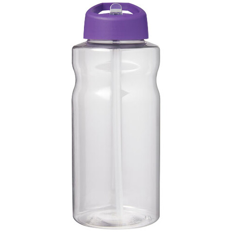 H2O Active® Big Base 1L Sportflasche mit Ausgussdeckel, lila bedrucken, Art.-Nr. 21017637