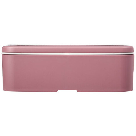 MIYO Renew Lunchbox, rosa, weiss bedrucken, Art.-Nr. 21018141