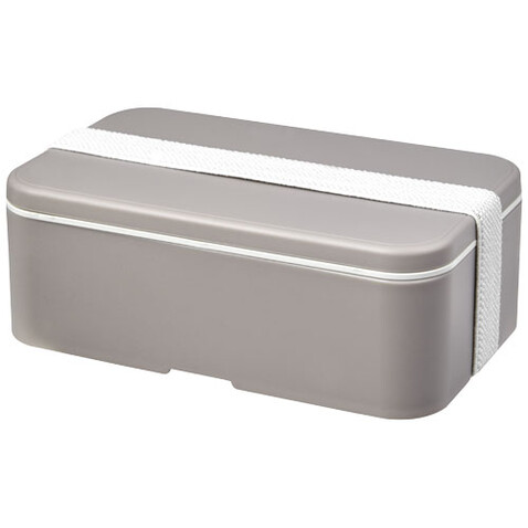 MIYO Renew Lunchbox, kieselgrau, weiss bedrucken, Art.-Nr. 21018182 MIYO Renew Lunchbox, kieselgrau, weiss bedrucken, Art.-Nr. 21018182