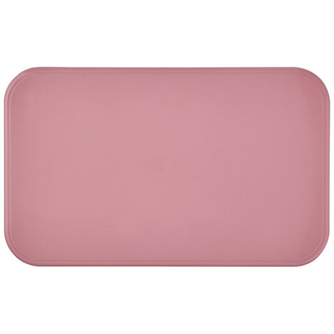 MIYO Renew Doppel-Lunchbox, rosa, rosa, weiss bedrucken, Art.-Nr. 21018241