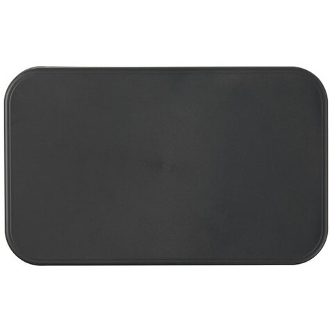 MIYO Renew Doppel-Lunchbox, granitfarben, granitfarben, schwarz bedrucken, Art.-Nr. 21018283