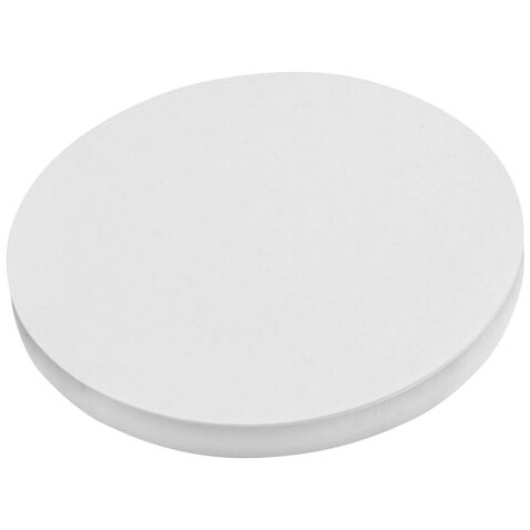 Sticky-Mate® runde recycelte Haftnotizen, weiss bedrucken, Art.-Nr. 21018401