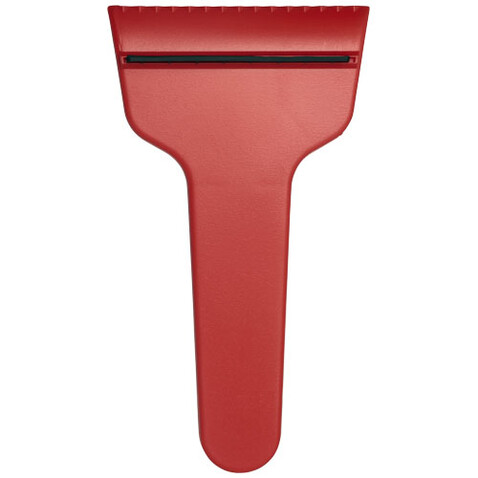 Shiver T-förmiger Eiskratzer aus recyceltem Material, rot bedrucken, Art.-Nr. 21019621