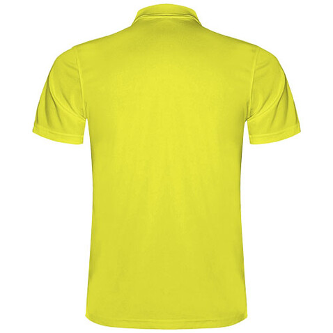 Monzha Sport Poloshirt für Kinder, Fluor Yellow bedrucken, Art.-Nr. K04041CD
