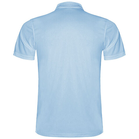 Monzha Sport Poloshirt für Kinder, himmelblau bedrucken, Art.-Nr. K04042HH