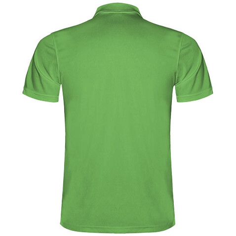 Monzha Sport Poloshirt für Kinder, farngrün bedrucken, Art.-Nr. K04045DD