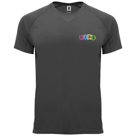 Bahrain Sport T-Shirt für Kinder, Dark Lead bedrucken, Art.-Nr. K04074BH