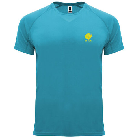 Bahrain Sport T-Shirt für Kinder, türkis bedrucken, Art.-Nr. K04074UM