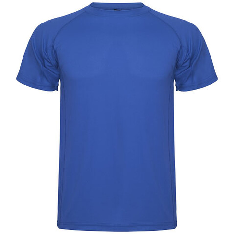 Montecarlo Sport T-Shirt für Kinder, royalblau bedrucken, Art.-Nr. K04254TM