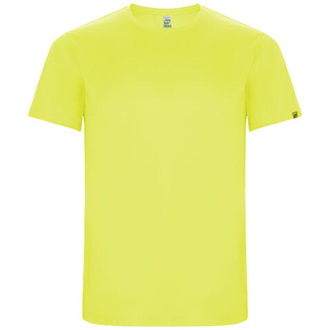 Imola Sport T-Shirt für Kinder, Fluor Yellow bedrucken, Art.-Nr. K04271CM