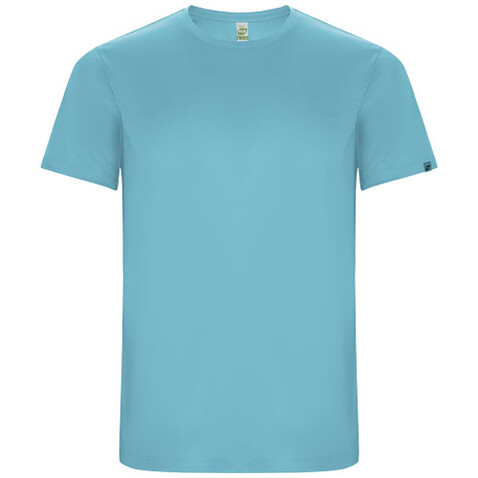 Imola Sport T-Shirt für Kinder, türkis bedrucken, Art.-Nr. K04274UM