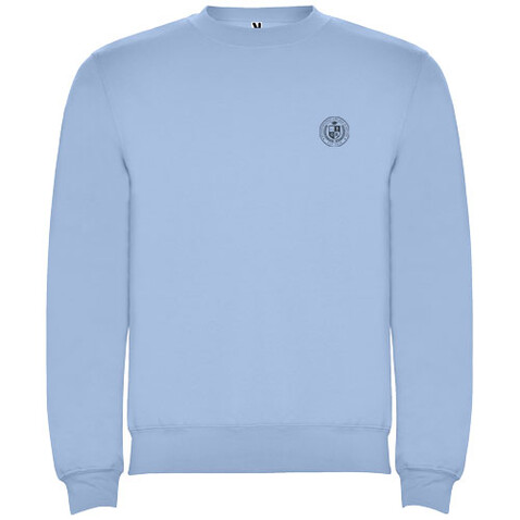 Clasica Sweatshirt mit Rundhalsausschnitt für Kinder, himmelblau bedrucken, Art.-Nr. K10702HE
