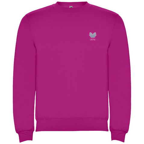 Clasica Sweatshirt mit Rundhalsausschnitt für Kinder, Rossette bedrucken, Art.-Nr. K10704RG