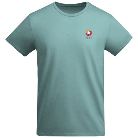 Breda T-Shirt aus Bio-Baumwolle für Kinder, Dusty Blue bedrucken, Art.-Nr. K66981MG Breda T-Shirt aus Bio-Baumwolle für Kinder, Dusty Blue bedrucken, Art.-Nr. K66981MG