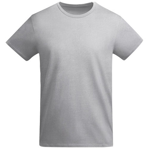 Breda T-Shirt aus Bio-Baumwolle für Kinder, Marl Grey bedrucken, Art.-Nr. K66982UJ