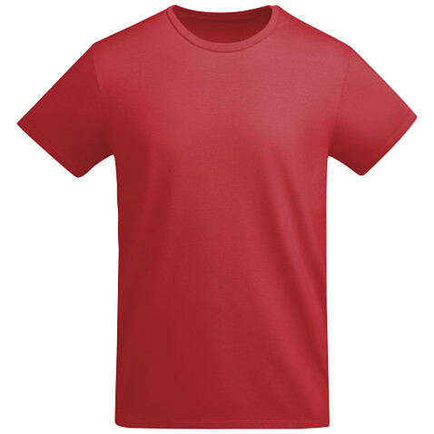 Breda T-Shirt aus Bio-Baumwolle für Kinder, rot bedrucken, Art.-Nr. K66984IE
