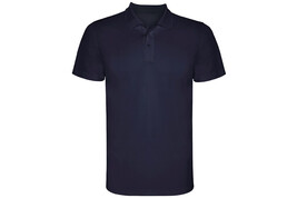 Monzha Sport Poloshirt für Herren, Navy Blue bedrucken, Art.-Nr. R04041R1