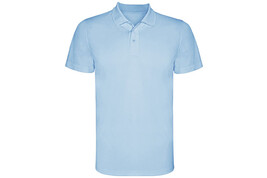 Monzha Sport Poloshirt für Herren, himmelblau bedrucken, Art.-Nr. R04042H1
