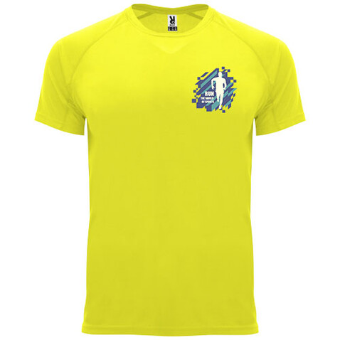 Bahrain Sport T-Shirt für Herren, Fluor Yellow bedrucken, Art.-Nr. R04071C2 Bahrain Sport T-Shirt für Herren, Fluor Yellow bedrucken, Art.-Nr. R04071C2