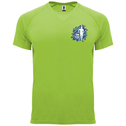Bahrain Sport T-Shirt für Herren, limone bedrucken, Art.-Nr. R04072X1