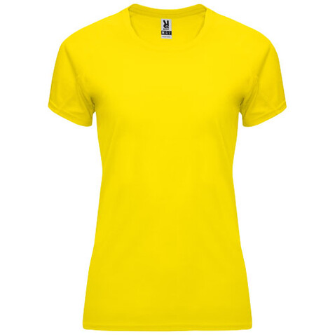 Bahrain Sport T-Shirt für Damen, gelb bedrucken, Art.-Nr. R04081B1