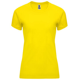 Bahrain Sport T-Shirt für Damen, gelb bedrucken, Art.-Nr. R04081B1