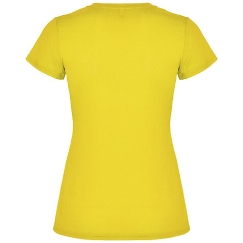 Montecarlo Sport T-Shirt für Damen, gelb bedrucken, Art.-Nr. R04231B1