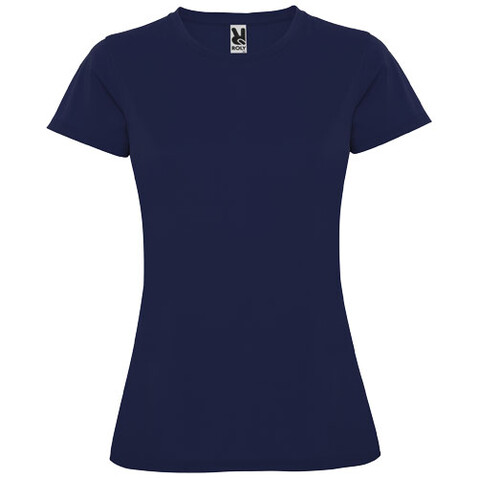 Montecarlo Sport T-Shirt für Damen, Navy Blue bedrucken, Art.-Nr. R04231R1