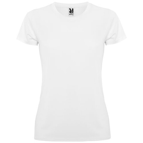 Montecarlo Sport T-Shirt für Damen, weiss bedrucken, Art.-Nr. R04231Z2