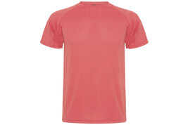 Montecarlo Sport T-Shirt für Herren, Fluor Coral bedrucken, Art.-Nr. R04252K1