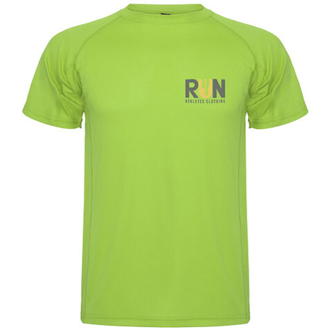 Montecarlo Sport T-Shirt für Herren, limone bedrucken, Art.-Nr. R04252X4