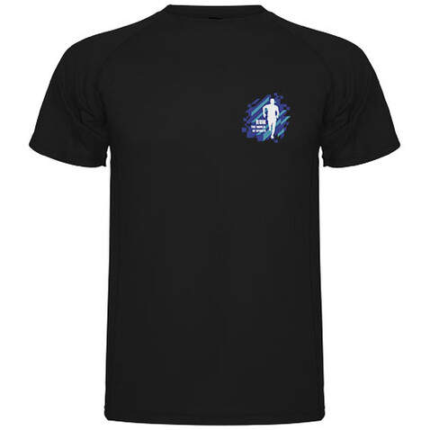 Montecarlo Sport T-Shirt für Herren, schwarz bedrucken, Art.-Nr. R04253O4 Montecarlo Sport T-Shirt für Herren, schwarz bedrucken, Art.-Nr. R04253O4