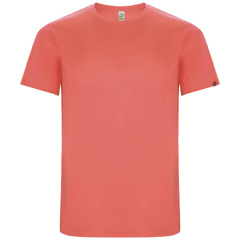 Imola Sport T-Shirt für Herren, Fluor Coral bedrucken, Art.-Nr. R04272K1