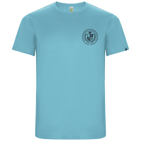Imola Sport T-Shirt für Herren, türkis bedrucken, Art.-Nr. R04274U5