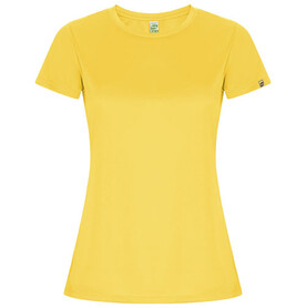 Imola Sport T-Shirt für Damen, gelb bedrucken, Art.-Nr. R04281B1