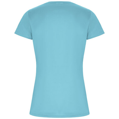 Imola Sport T-Shirt für Damen, türkis bedrucken, Art.-Nr. R04284U3