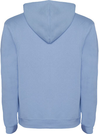 Urban Kapuzenpullover für Herren, himmelblau, weiss bedrucken, Art.-Nr. R10678D6