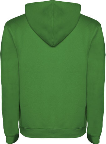 Urban Kapuzenpullover für Herren, Kelly Green, weiss bedrucken, Art.-Nr. R10678E5