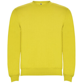 Clasica Sweatshirt mit Rundhalsausschnitt Unisex, gelb bedrucken, Art.-Nr. R10701B0