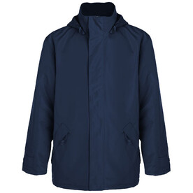 Europa isolierte Jacke Unisex, Navy Blue bedrucken, Art.-Nr. R50771R1
