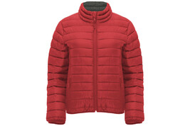 Finland isolierte Jacke für Damen, rot bedrucken, Art.-Nr. R50954I1