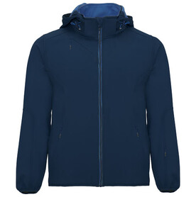 Siberia Softshelljacke Unisex, Navy Blue bedrucken, Art.-Nr. R64281R0