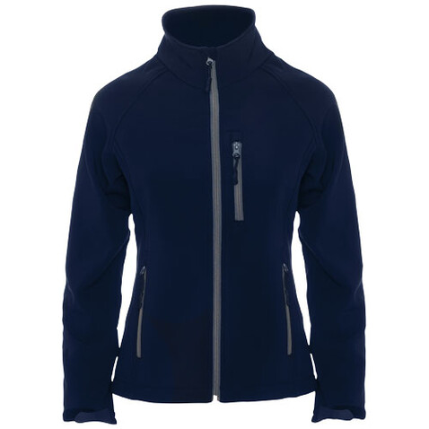 Antartida Softshelljacke für Damen, Navy Blue bedrucken, Art.-Nr. R64331R1