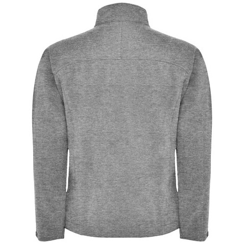 Rudolph Softshelljacke Unisex, heather schwarz bedrucken, Art.-Nr. R64353P1 Rudolph Softshelljacke Unisex, heather schwarz bedrucken, Art.-Nr. R64353P1