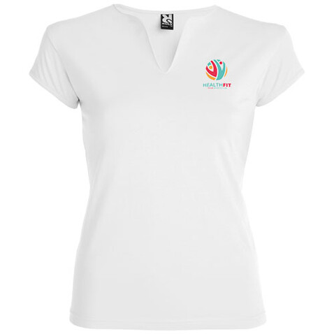 Belice T-Shirt für Damen, weiss bedrucken, Art.-Nr. R65321Z1