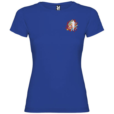 Jamaika T-Shirt für Damen, royalblau bedrucken, Art.-Nr. R66274T6 Jamaika T-Shirt für Damen, royalblau bedrucken, Art.-Nr. R66274T6