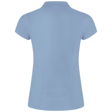 Star Poloshirt für Damen, himmelblau bedrucken, Art.-Nr. R66342H4 Star Poloshirt für Damen, himmelblau bedrucken, Art.-Nr. R66342H4